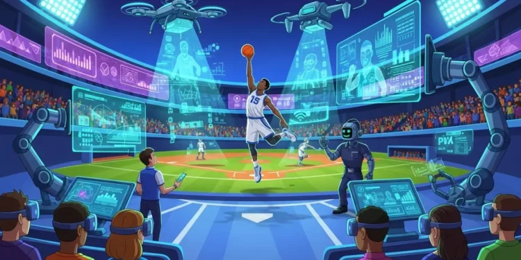 Cómo la IA está revolucionando los deportes profesionales