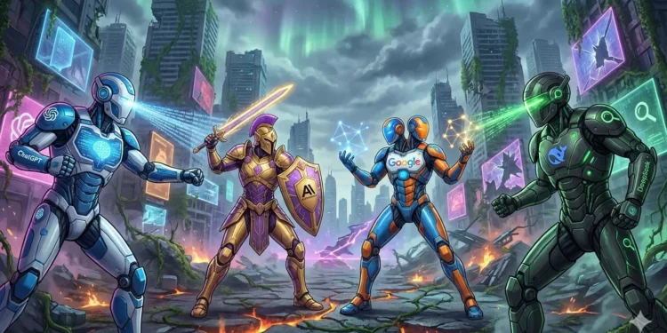 ChatGPT vs. Claude vs. Gemini vs. DeepSeek: El Duelo Definitivo de Asistentes de IA para 2026