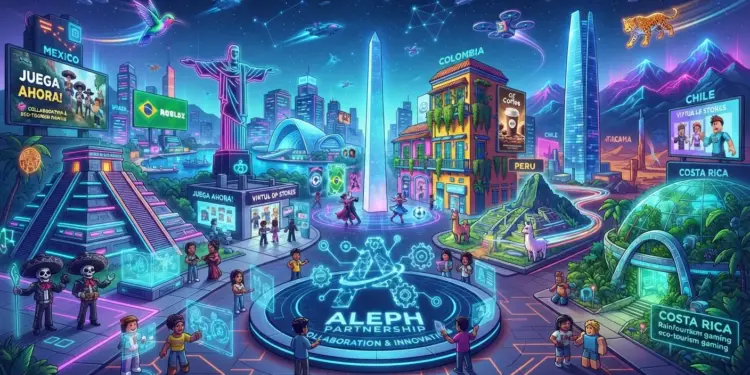 Publicidad en Roblox LATAM: Aleph Lleva Marketing Inmersivo a 7 Países de América Latina
